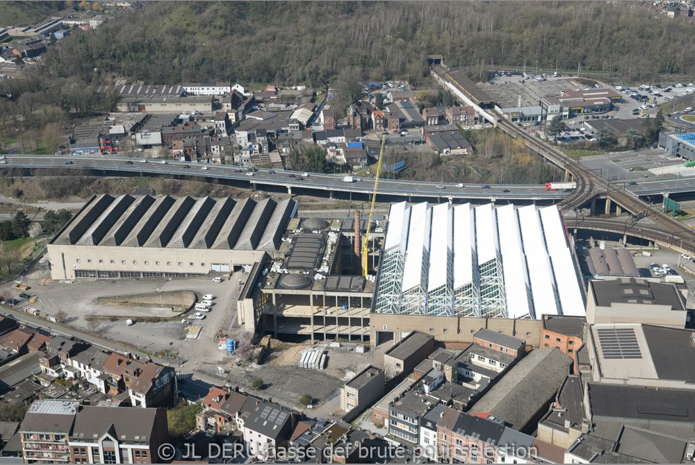 Charleroi
rénovation du Palais des Expositions